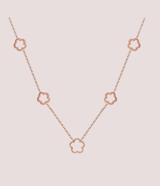 Multi flower necklace
