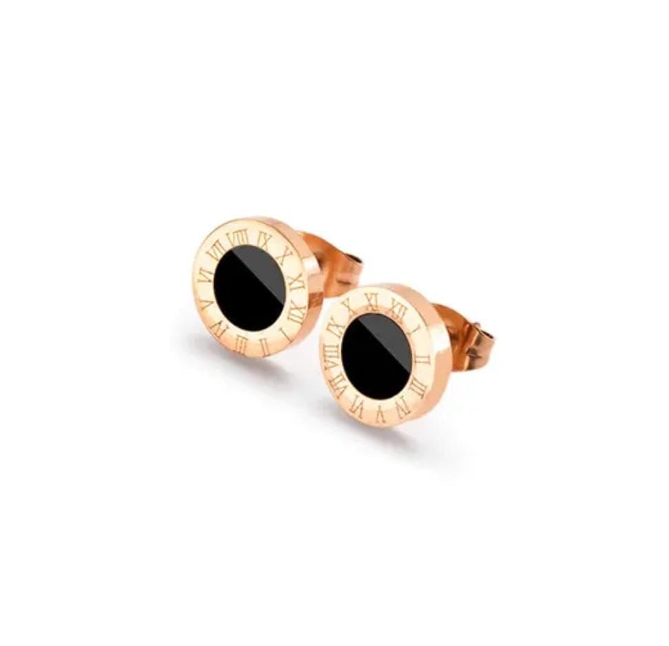 Roman numbers earring