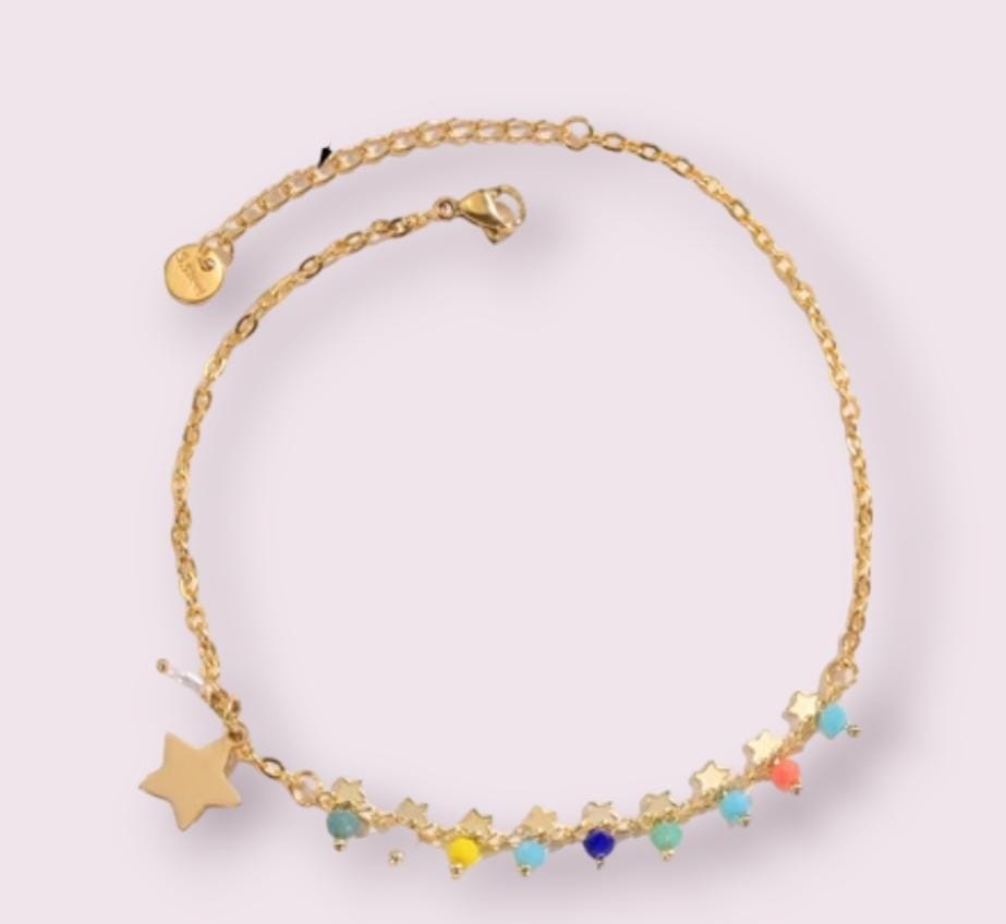 All stars anklet