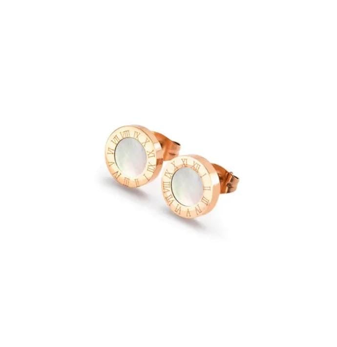Roman numbers earring