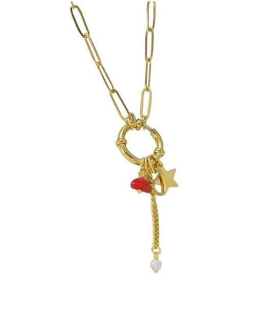 Lucky heart necklace